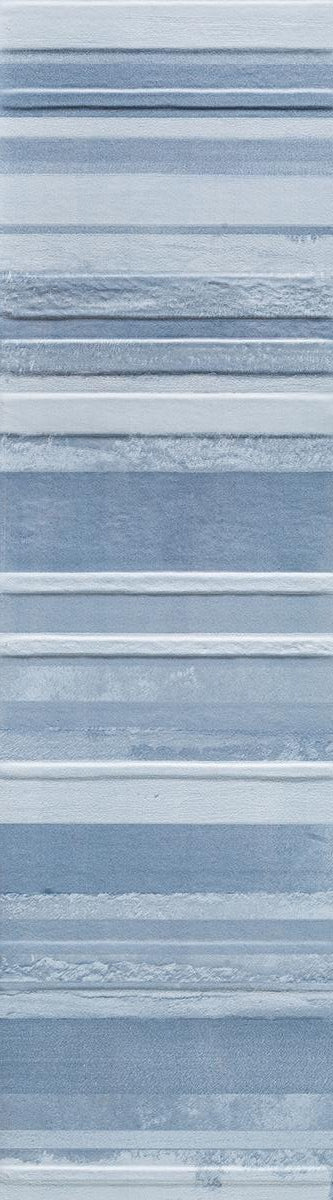 Effetto Texture | Opaco | Rettificato | Aquarela Blue Line Decor